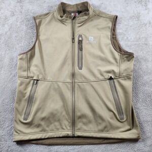Killik Sportsmans Softshell Fleece Lined Tactical Vest Mens size XL Outdoor